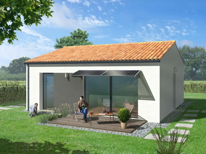 Maison neuve à Perrier