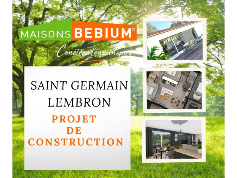 Terrain à bâtir à Saint-Germain-Lembron