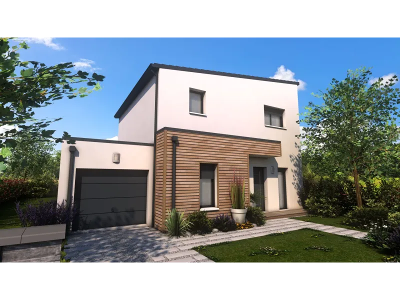 Maison neuve à Croth