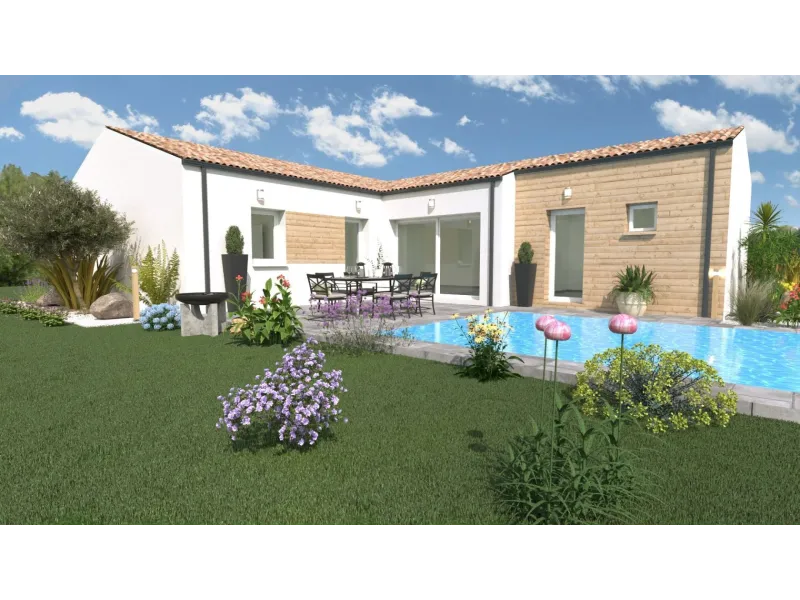 Maison neuve à Saint-Denis-du-Pin