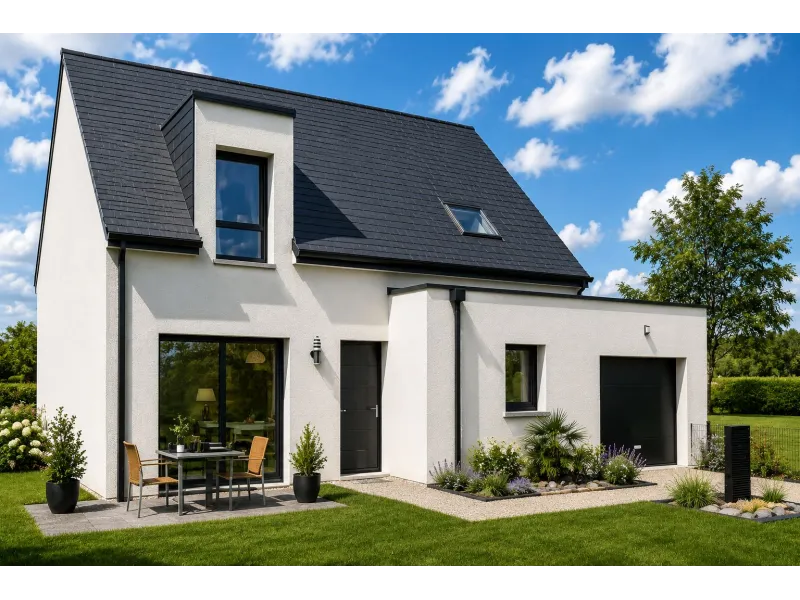 Maison neuve à Saint-Aubin-d'Aubigné
