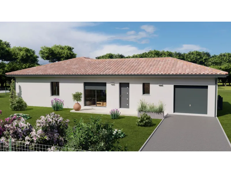 Maison neuve à Saint-Avit