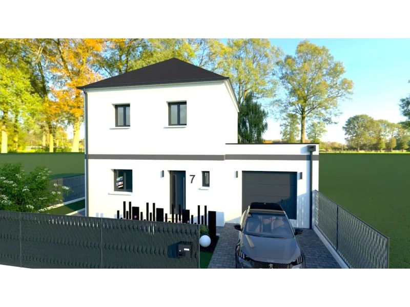 Maison neuve à Daours