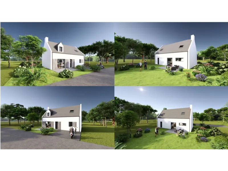 Maison neuve à Groix