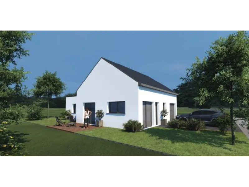 Maison neuve à Saint-Perreux