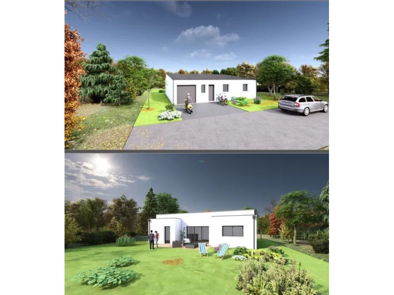 Maison neuve à Surzur