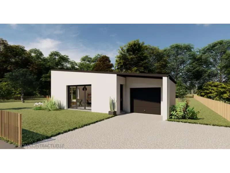 Maison neuve à Le Guerno
