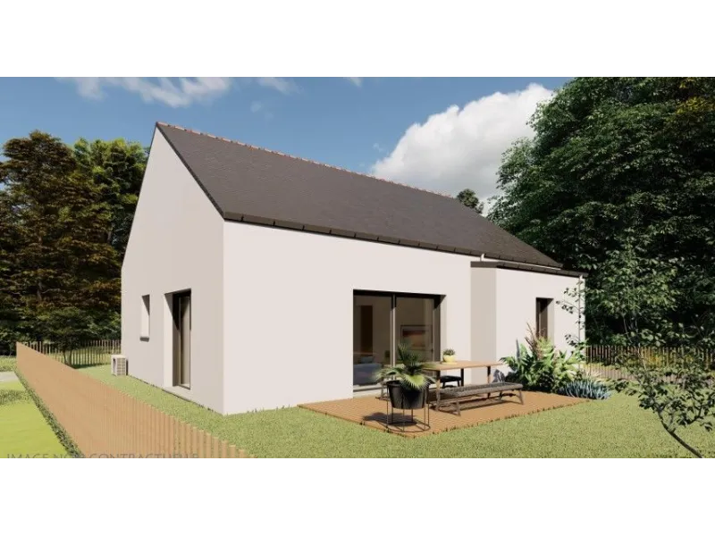 Maison neuve à La Vraie-Croix