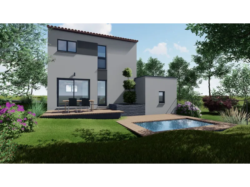 Maison neuve à Laudun-l'Ardoise