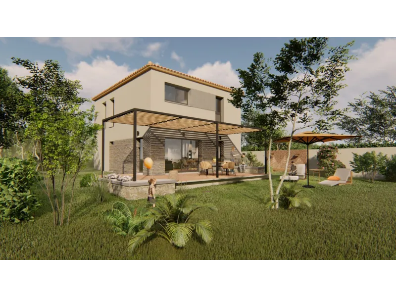 Maison neuve à Laudun-l'Ardoise