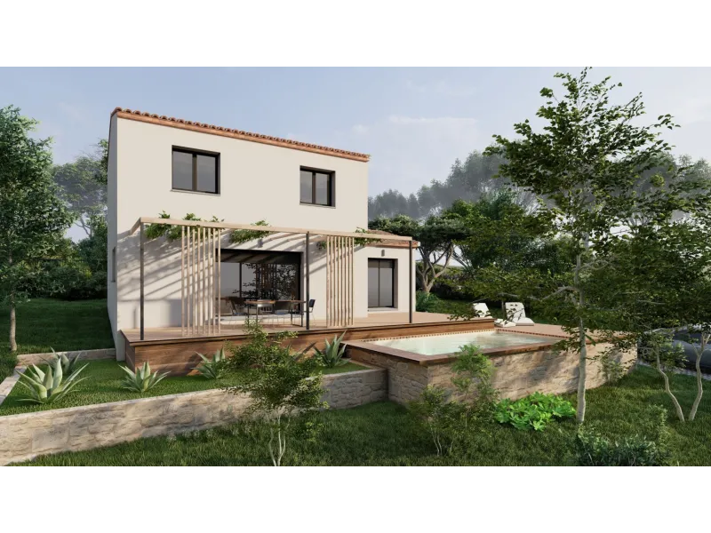 Maison neuve à Prades-le-Lez