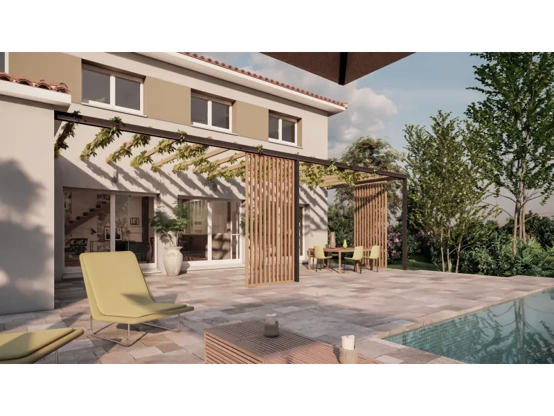 Maison neuve à Puissalicon