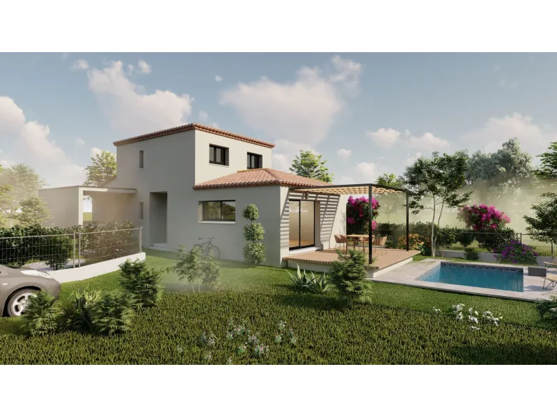 Maison neuve à Popian