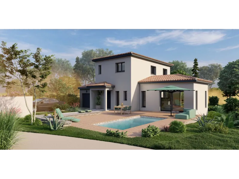 Maison neuve à Prades-le-Lez