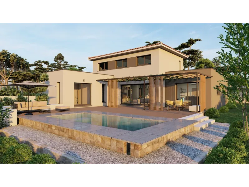 Maison neuve à Popian