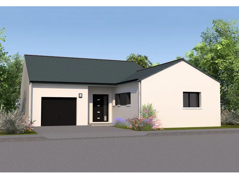 Maison neuve à Le Tour-du-Parc