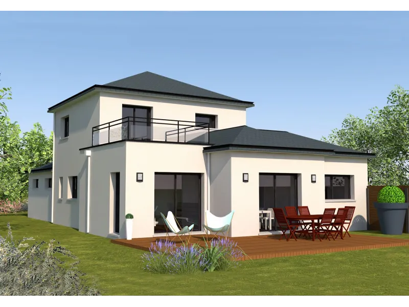 Maison neuve à Le Tour-du-Parc