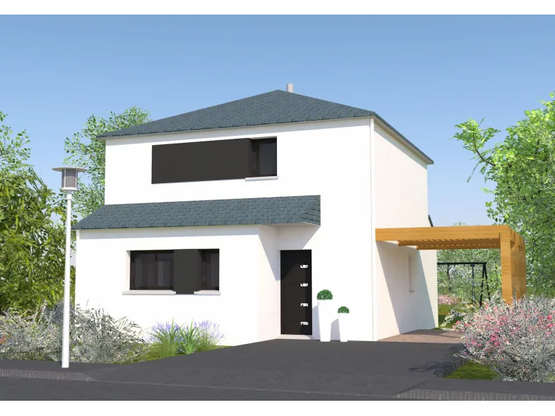 Maison neuve à Le Tour-du-Parc