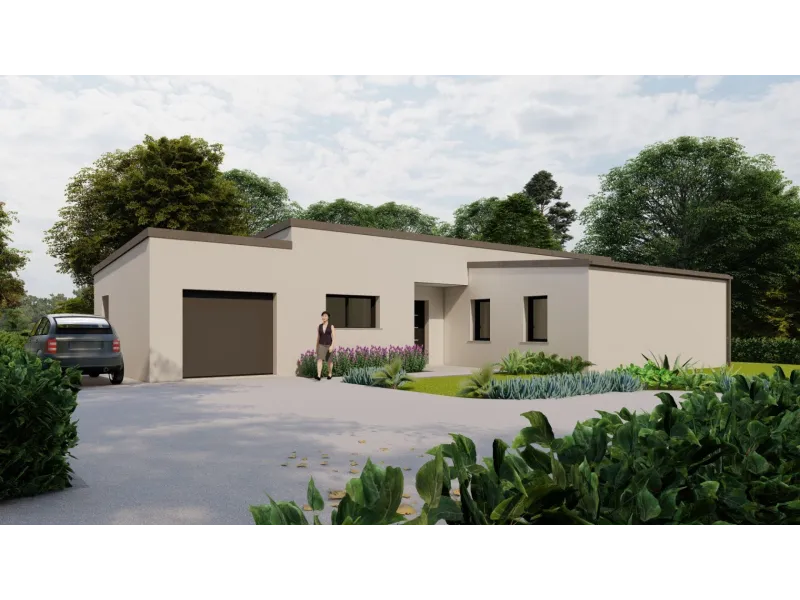 Maison neuve à Le Tour-du-Parc