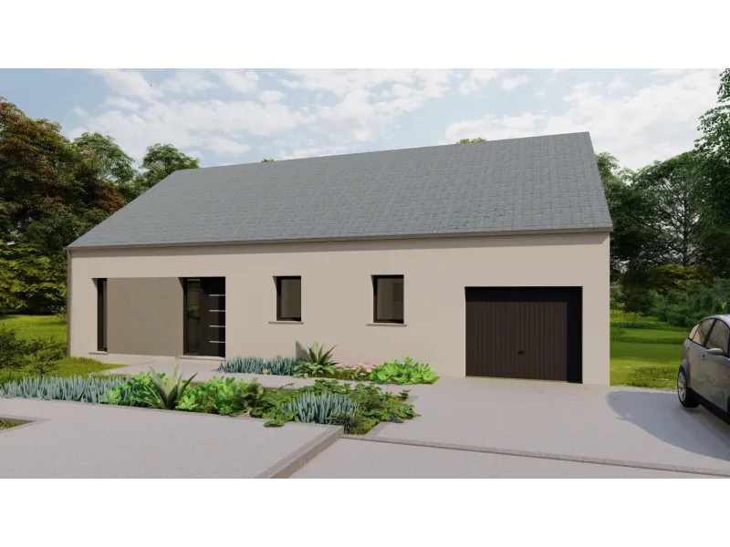 Maison neuve à Le Tour-du-Parc