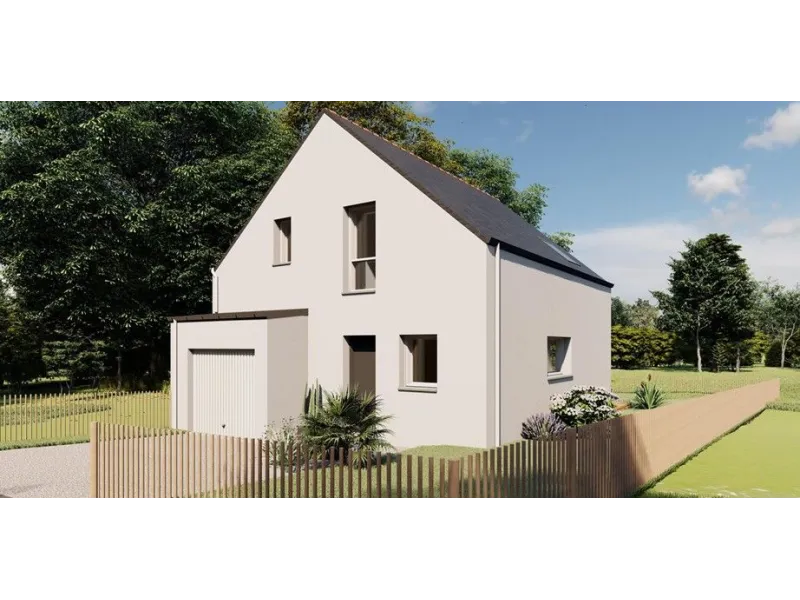 Maison neuve à Saint-Molf