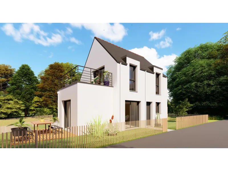 Maison neuve à Surzur