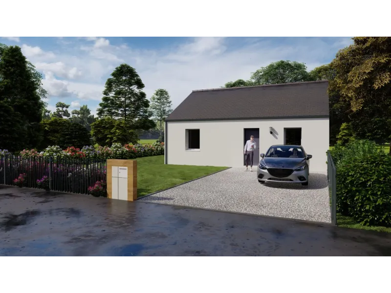 Maison neuve à Grandchamps-des-Fontaines
