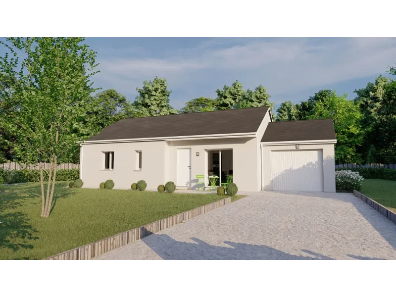 Maison neuve à Salmiech