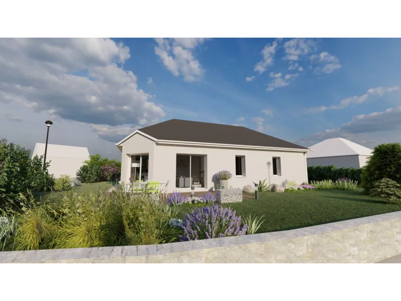 Maison neuve à La Rouquette