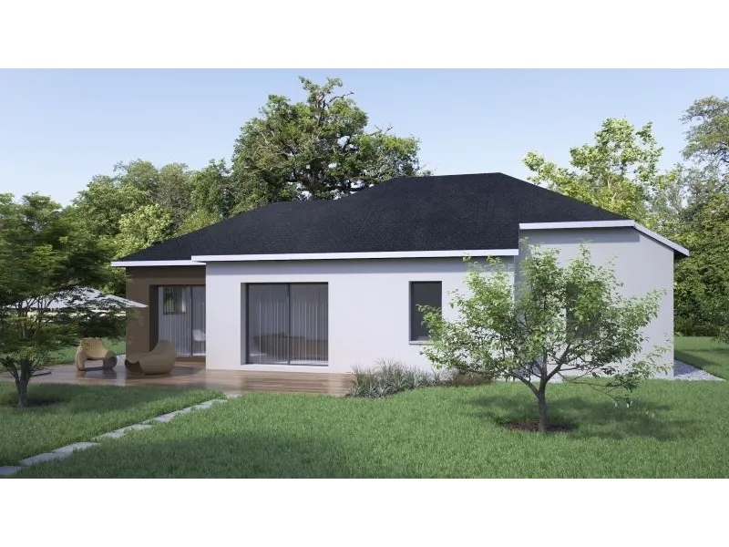 Maison neuve à La Rouquette