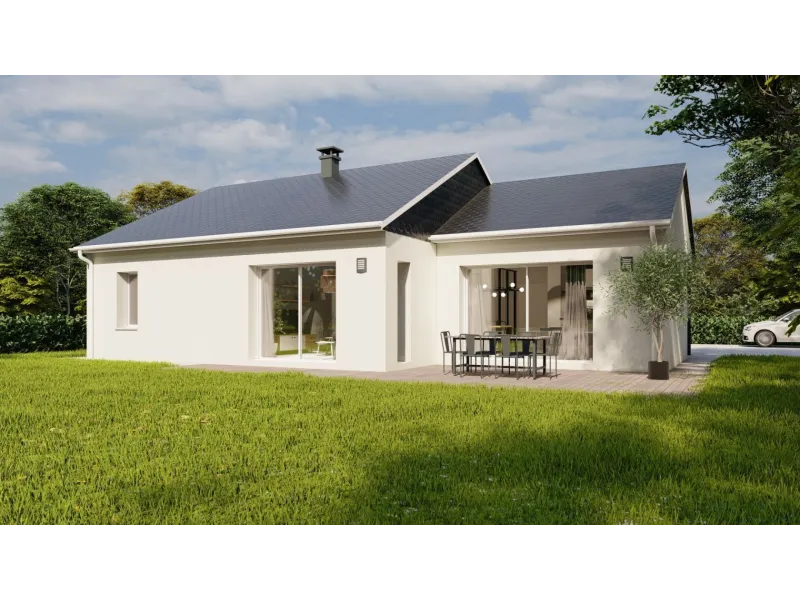 Maison neuve à La Rouquette