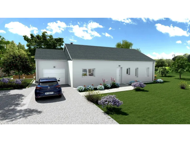 Maison neuve à La Rouquette