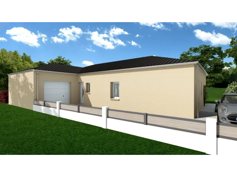 Maison neuve à La Rouquette