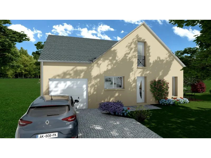 Maison neuve à La Rouquette