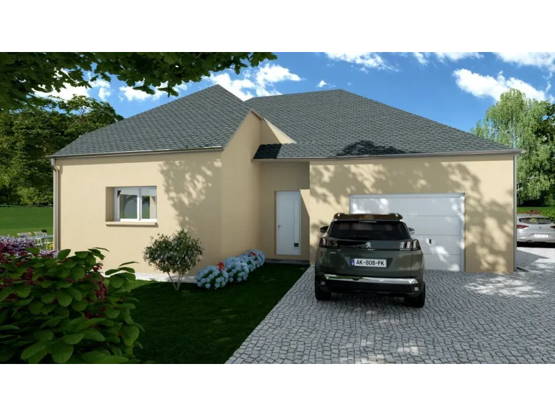 Maison neuve à La Rouquette