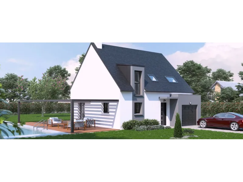 Maison neuve à Bono