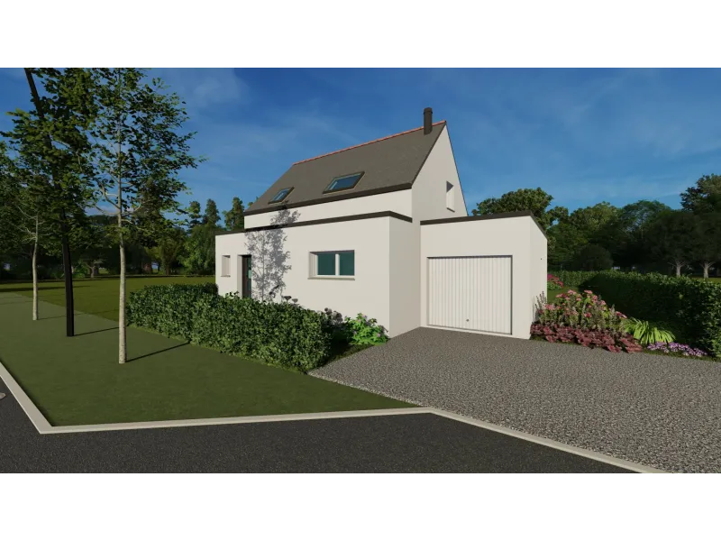 Maison neuve à Guidel