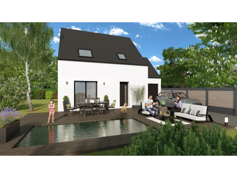 Maison neuve à Guidel