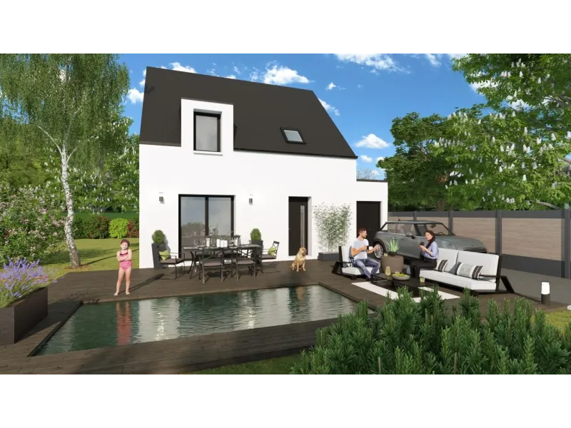 Maison neuve à Saint-Guyomard