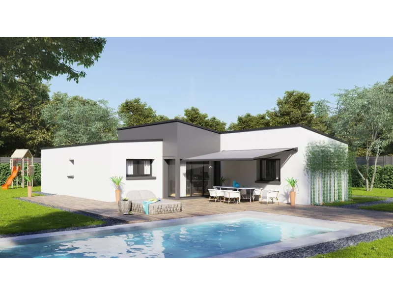 Maison neuve à Le Tour-du-Parc
