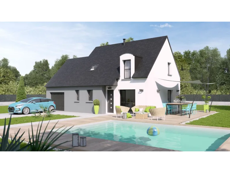 Maison neuve à Cléguer