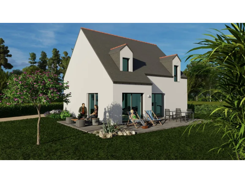 Maison neuve à Riantec