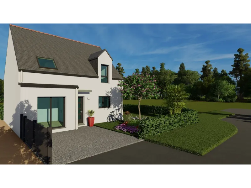 Maison neuve à Le Hézo