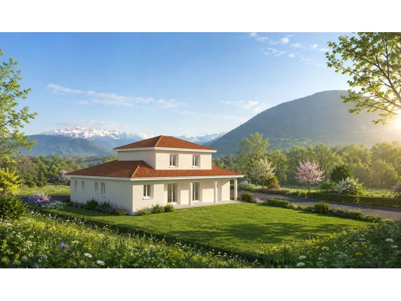 Maison neuve à Coublevie
