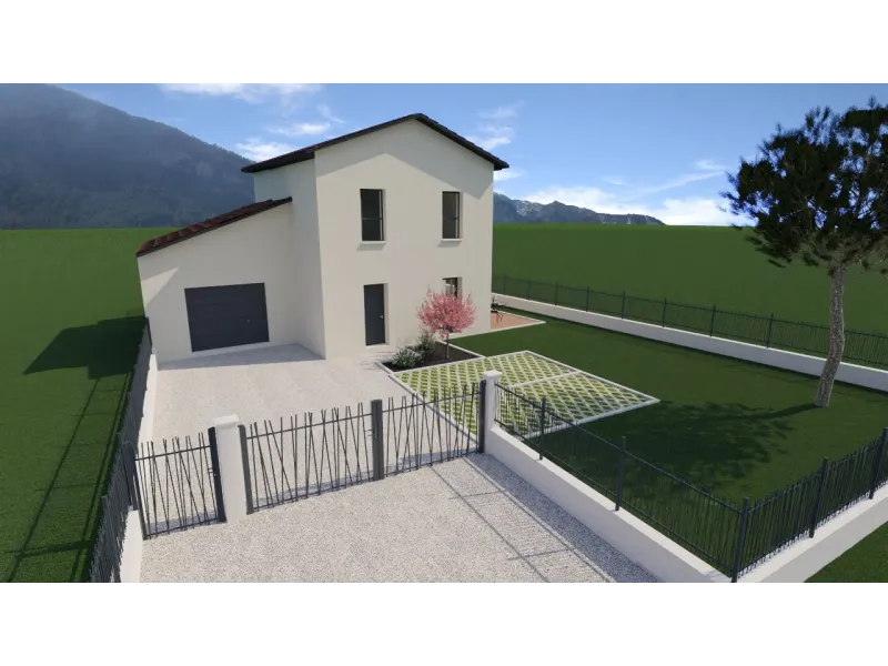Maison neuve à Crémieu