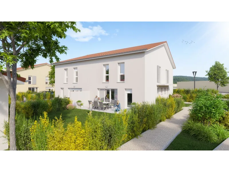 Maison neuve à Villemoirieu