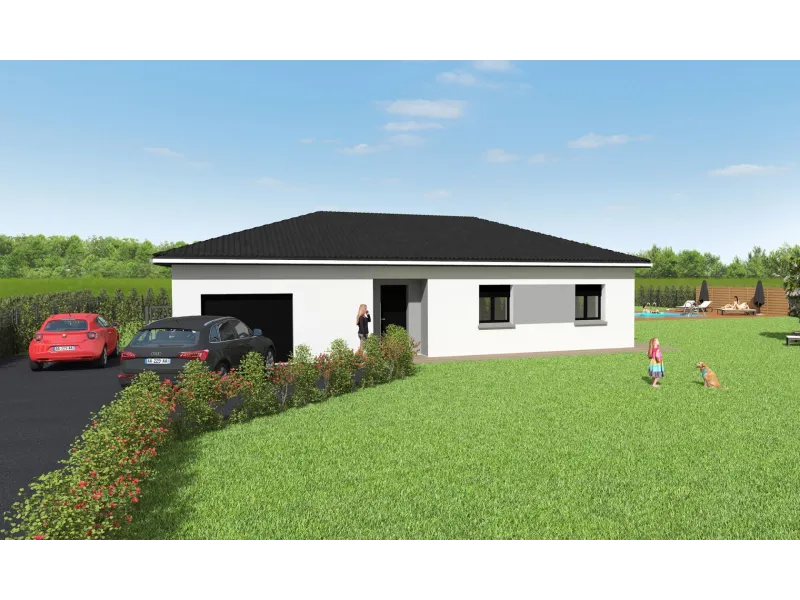 Maison neuve à Vézeronce-Curtin
