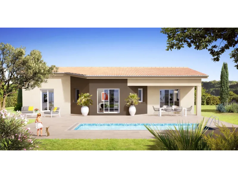 Maison neuve à Vézeronce-Curtin
