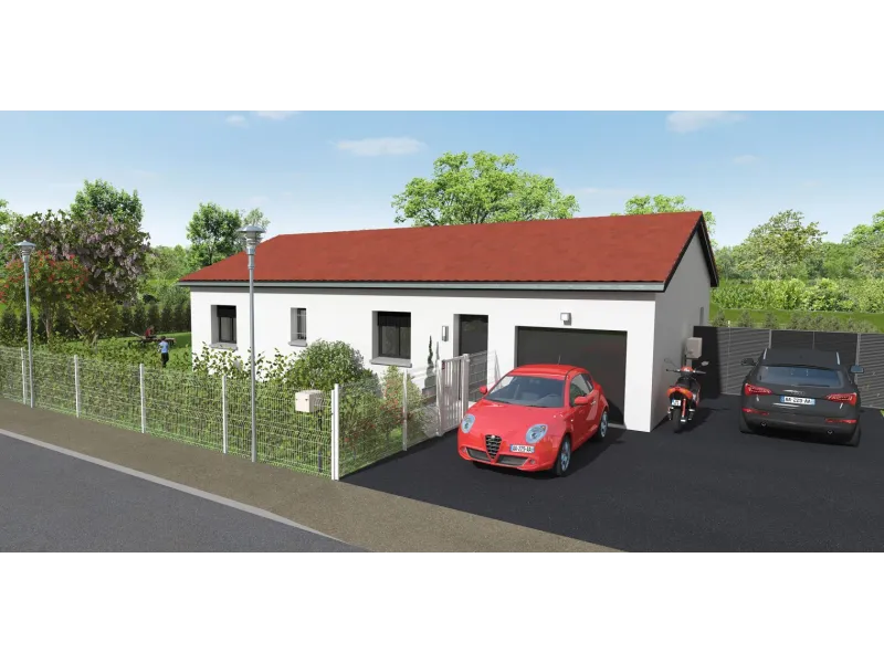 Maison neuve à Vézeronce-Curtin
