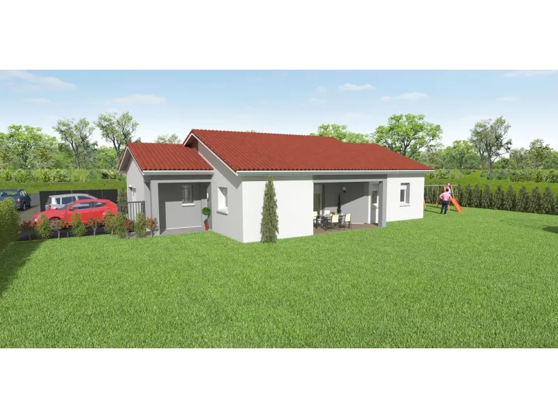 Maison neuve à Vézeronce-Curtin